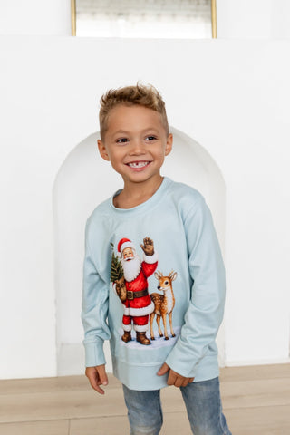 Tucker Sweater - Santa - Sugar Bee Clothing