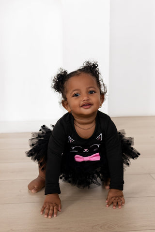 Halloween Cat Tutu Bubble - Sugar Bee Clothing