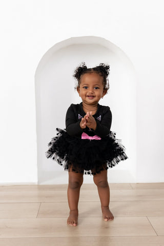 Halloween Cat Tutu Bubble - Sugar Bee Clothing