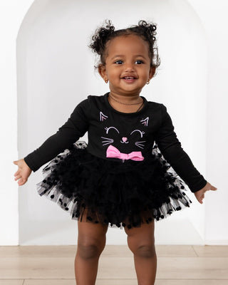 Halloween Cat Tutu Bubble - Sugar Bee Clothing
