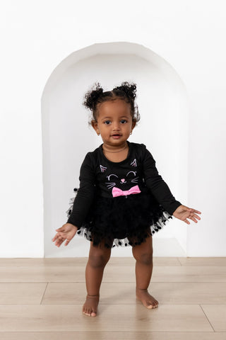 Halloween Cat Tutu Bubble - Sugar Bee Clothing
