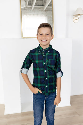 Henry Button Down - Traditions in Tartan - Sugar Bee Clothing