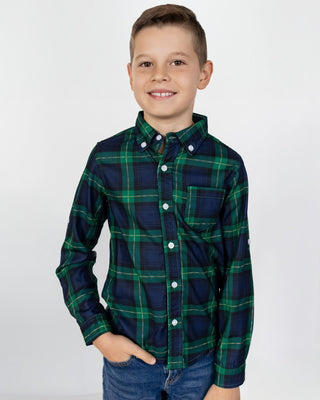 Henry Button Down - Traditions in Tartan - Sugar Bee Clothing