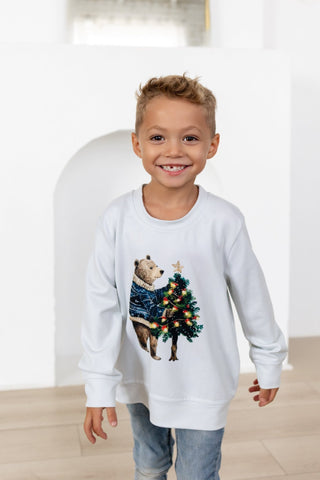 Tucker Sweater - Bear - Sugar Bee Clothing