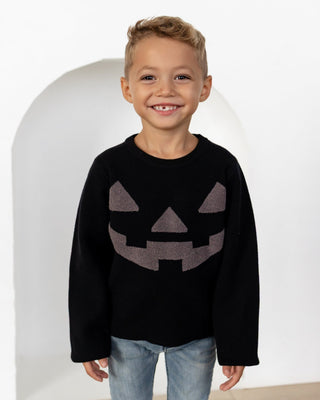Halloween Jack O Lantern Sweater - Sugar Bee Clothing