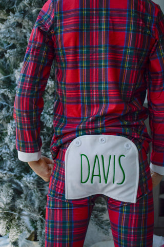 Buttflap Pajamas - Tartan Holiday Lounge - Sugar Bee Clothing