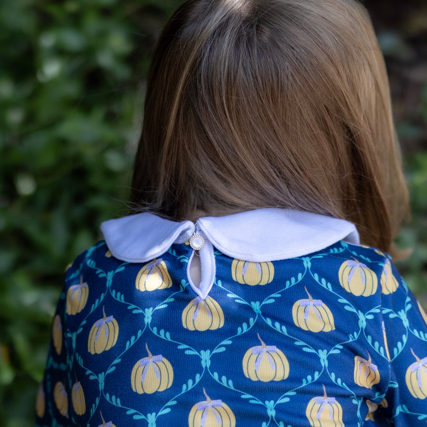 Rebecca Peter Pan LS Bow Sweater - Heirloom Harvest