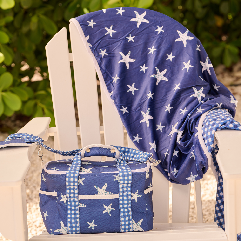 Soft-Sided Coolers - Navy Starfish