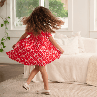 Claire Twirl Dress - Be Mine - Sugar Bee Clothing