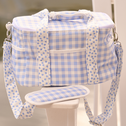 Soft-Sided Coolers - Blue Gingham