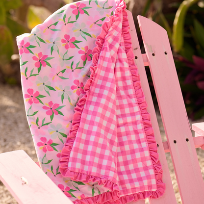 Swim Towels - Colorful Hibiscus