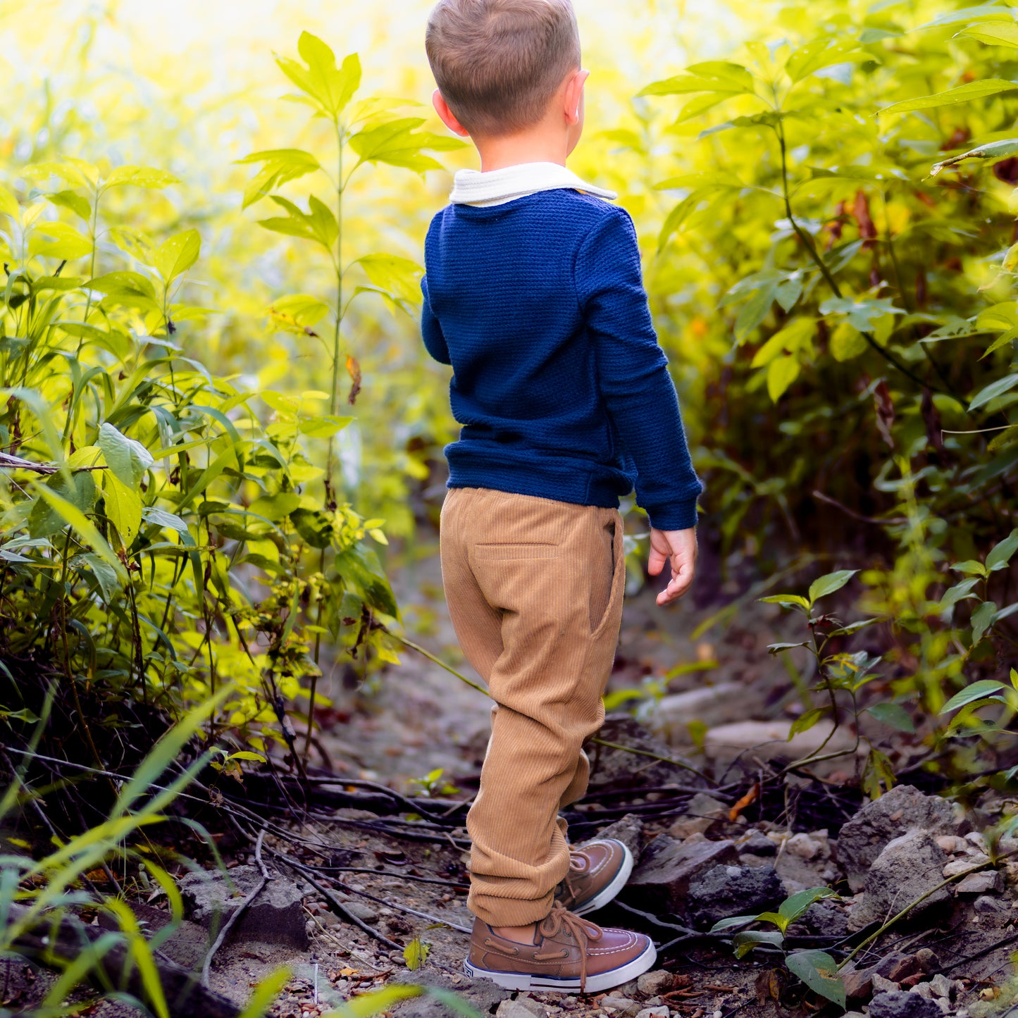 Patrick LS Clubhouse Polo - Prep School Blue