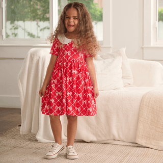Claire Twirl Dress - Be Mine - Sugar Bee Clothing