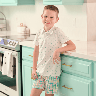 Davis Pocket Polo - Emerald - Sugar Bee Clothing