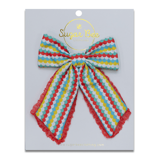 Hairbow - Seaside Scallop - Sugar Bee Clothing