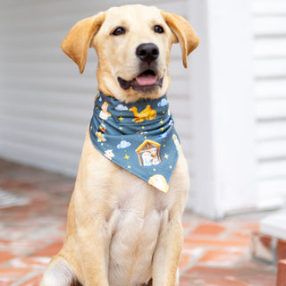 Manger - Pet Bandana Holiday Lounge - Sugar Bee Clothing