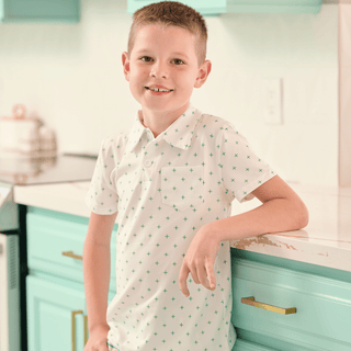 Davis Pocket Polo - Emerald - Sugar Bee Clothing