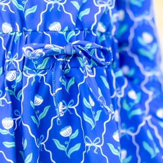 Heidi LS Polo Dress - Primrose Parade - Sugar Bee Clothing