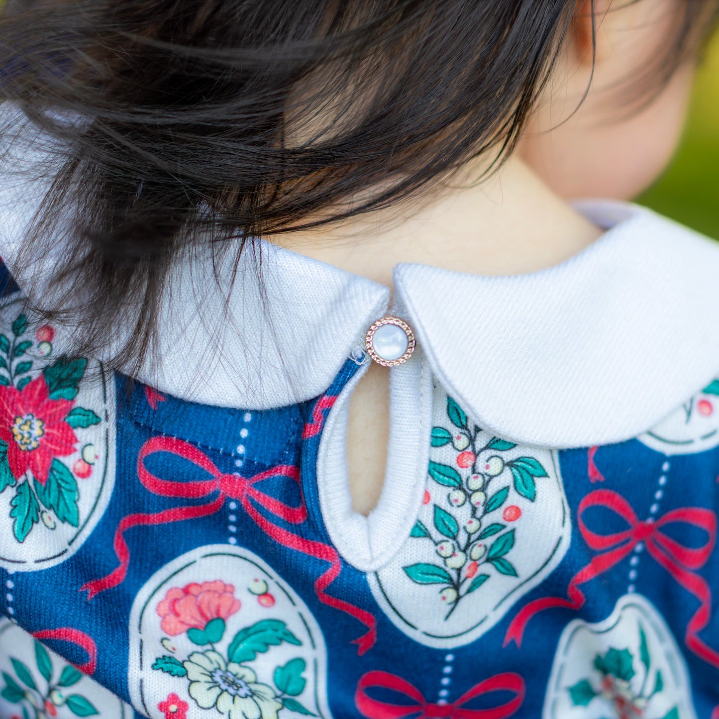 Baby Rebecca LS Sweater - Victorian Holiday