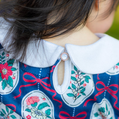 Baby Rebecca LS Sweater - Victorian Holiday