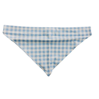 Blue Gingham - Pet Bandana - Sugar Bee Clothing