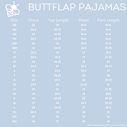 Ruffle Buttflap Pajamas - Nutcracker Holiday Lounge