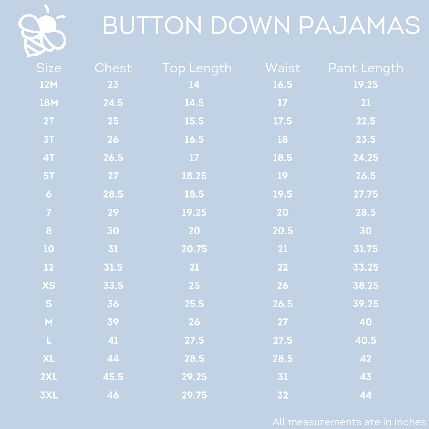 Button Down PJs - Vintage Santa