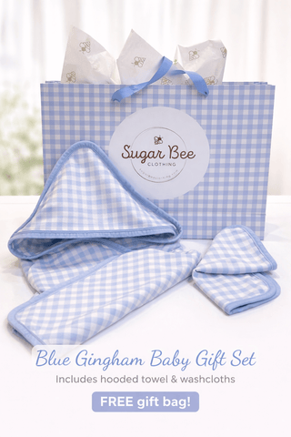 Baby Bath Gift Set - Sugar Bee Clothing
