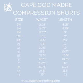 Compression Swim Shorts - Cape Cod Madras - Sugar Bee Clothing