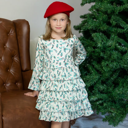 Charlotte Ruffle Dress - Holly Belle