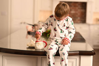 Buttflap Pajamas - Christmas On The Farm Holiday Lounge - Sugar Bee Clothing