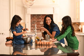 Charlie Satin Separates - Navy Short Sleeve Top - Sugar Bee Clothing