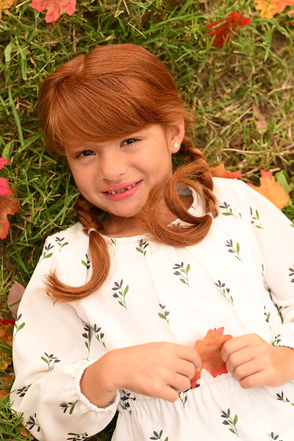 Mini Charlotte Ruffle Tier Dress - Earthy Floral