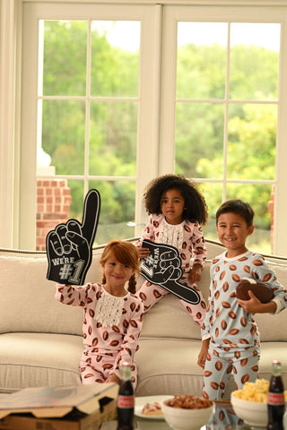 Ruffle Buttflap - Girls Football - Sugar Bee Clothing