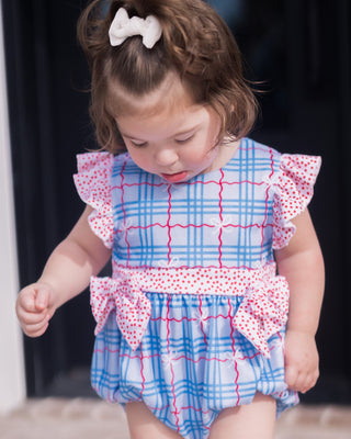 Baby Joann Bow Bubble - All - American Bow - Sugar Bee Clothing
