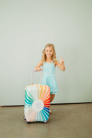 Luggage Cover - Rainbow - Sugar Bee Clothing