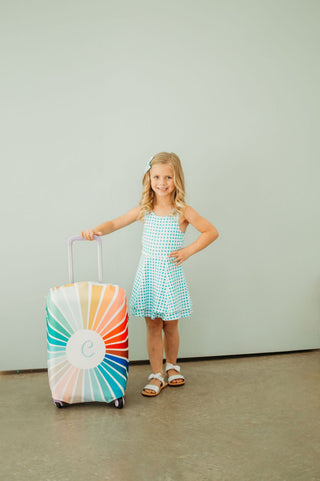 Luggage Cover - Rainbow - Sugar Bee Clothing