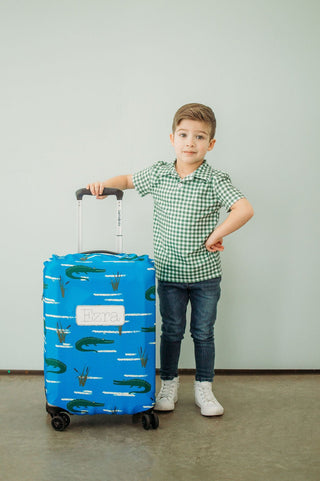 Luggage Cover - Alligators - Sugar Bee Clothing