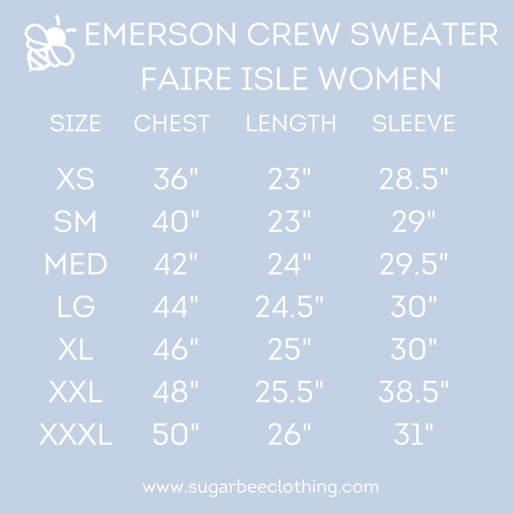 Emerson Crew Sweater - Christmas Fair Isle