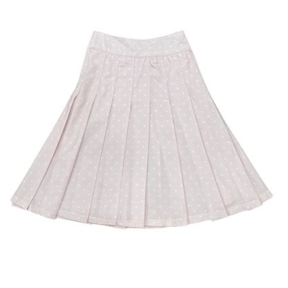 Mini Grace Pleated Skirt - Pink+