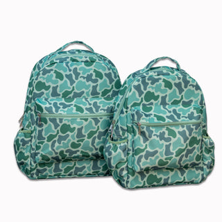 Backpack - Green Camo - Sugar Bee Clothing