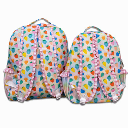 Backpack - Strawberries - Sugar Bee Clothing