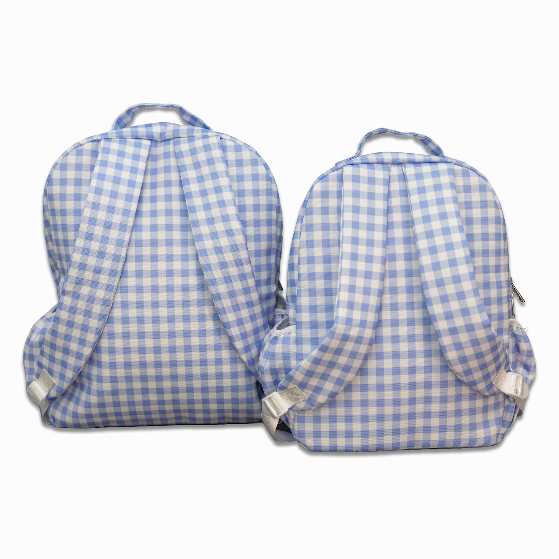 Backpack - Blue Gingham - Sugar Bee Clothing