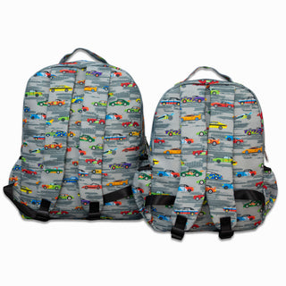 Backpack - Race Cars - Sugar Bee Clothing