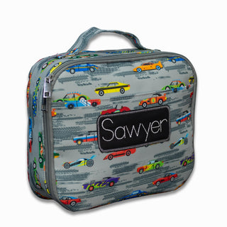 Lunch Bag - Race Cars - Sugar Bee Clothing