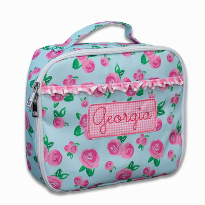 Lunch Bag - Watercolor Roses - Sugar Bee Clothing