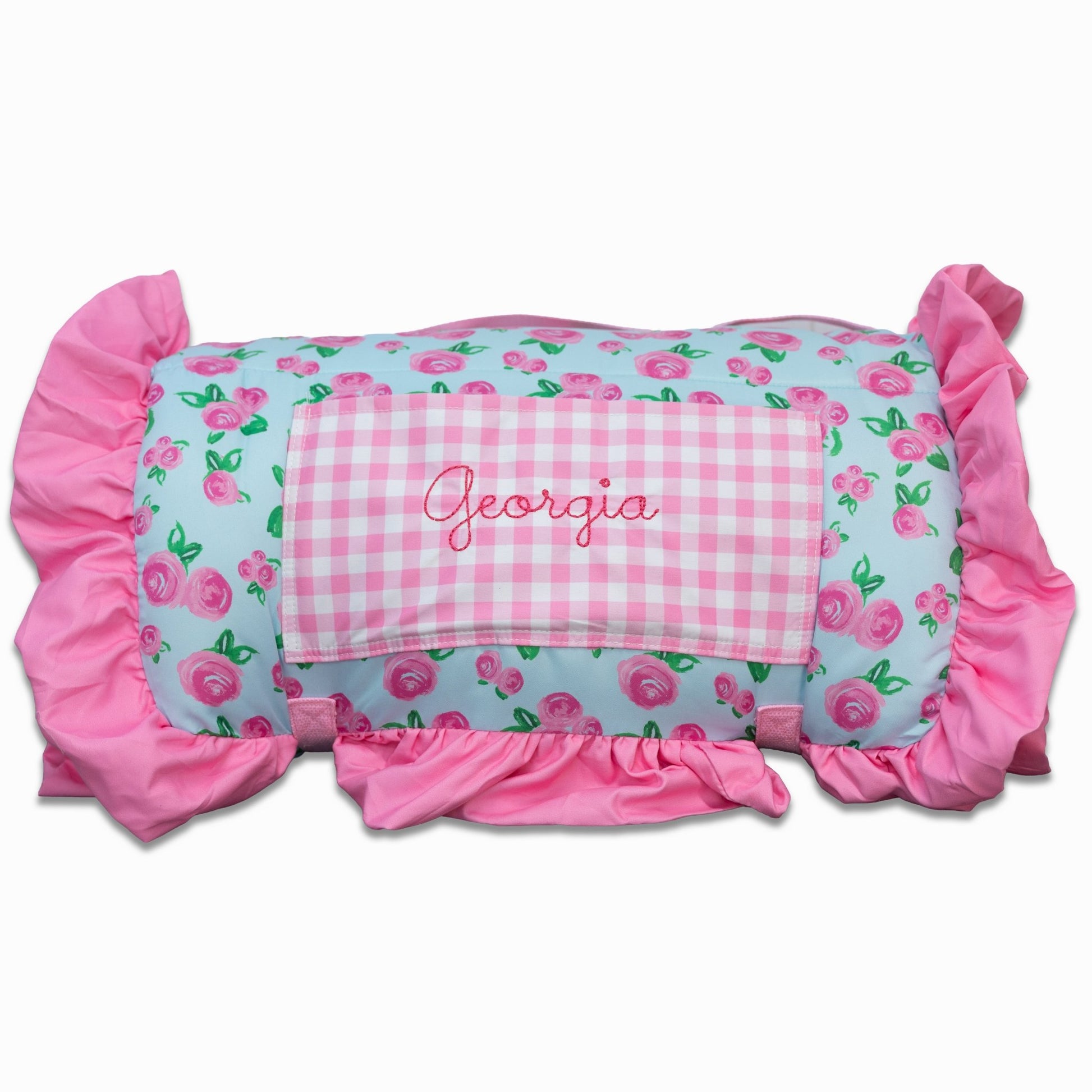 Nap Mat - Watercolor Roses - Sugar Bee Clothing