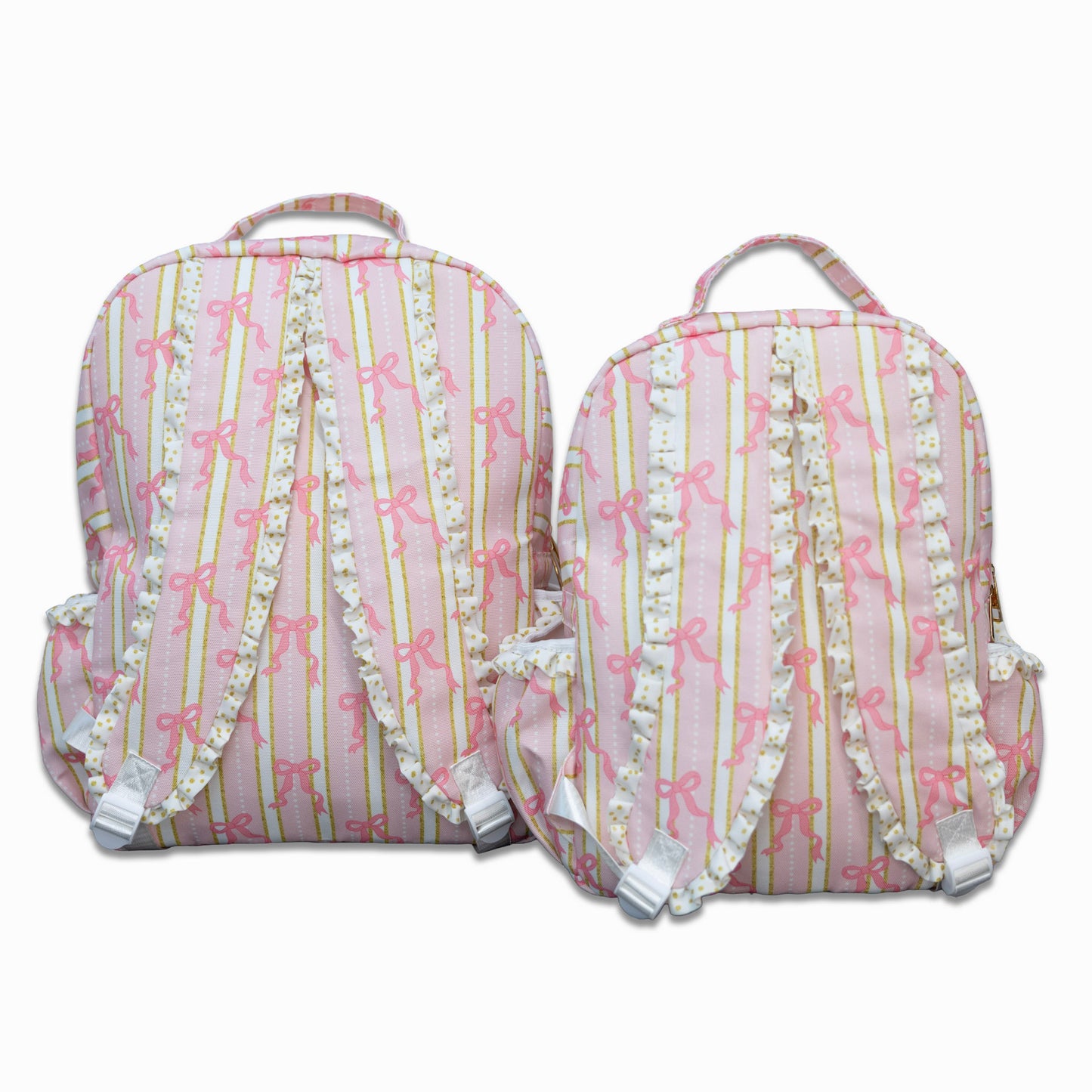 Backpack - Pink Bows - Sugar Bee Clothing