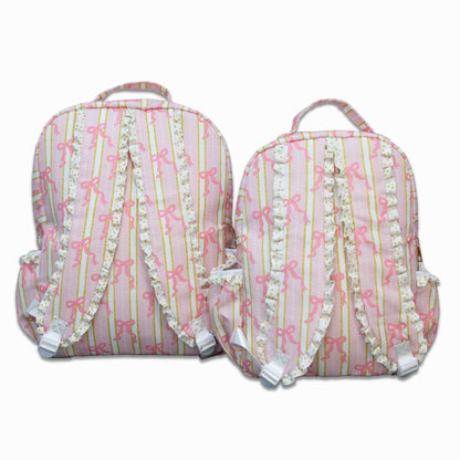 Backpack - Pink Bows - Sugar Bee Clothing