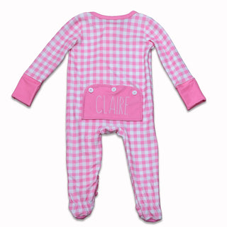 Zippy - Pink Gingham - Sugar Bee Clothing